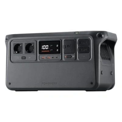 Image de Station Électrique Portable DJI Power 1 000, Batterie LFP (LiFePO4) de 024 Wh, Charge Rapide 70 Min, Sortie Stable 2 200 W, Générateur d’Électricité Domestique, Camping &amp; VR, Hors Réseau