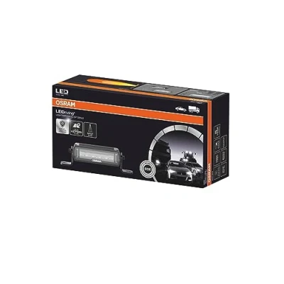 Image de OSRAM LEDriving® Lightbar FX125 SP GEN 2, phare supplémentaire à LED pour feux de route, spot, 6000K, 1300lm, faisceau lumineux jusqu&#039;à 270m, 12V/24V, homologation ECE