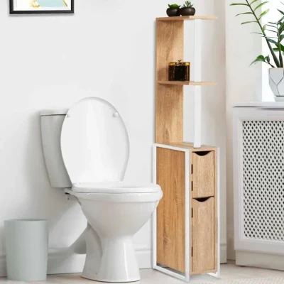 Image de Meuble WC industriel avec 2 portes