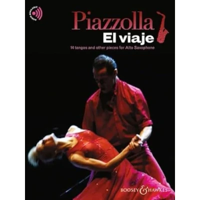 Image de El viaje: 14 tangos and other pieces for alto Saxophone. saxophone; piano ad libitum.