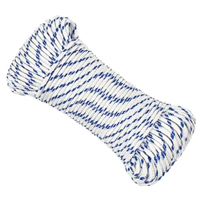 Image de vidaXL Corde de Bateau Levage Câble d&#039;Amarrage Ancrage Navire Lignes Gréement à Linge Blanc 3 mm 250 m Polypropylène