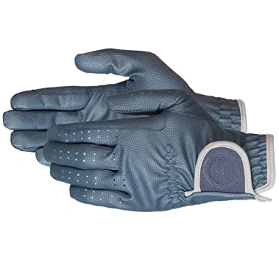 Image de PFIFF 102601 Twin Color Gants d&#039;équitation Bleu/Gris 8