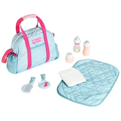 Image de Theo Klein 1746 Baby Coralie Sac à Langer I pour poupées avec Accessoires Jouet Enfants partir de 3 Ans