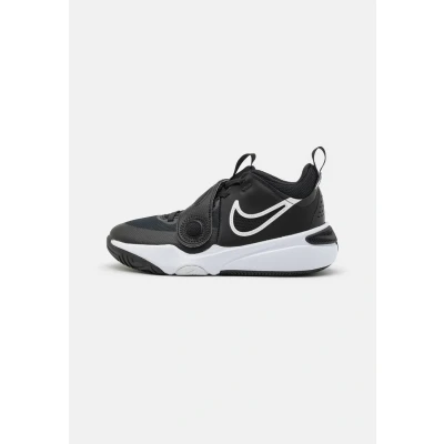 Image de Nike Performance TEAM Hustle D 11 Unisex Chaussures de basket pour enfants, Taille: 40, Black/white Cuir et textile