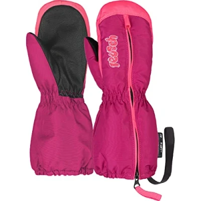 Image de Reusch TOM Moufles pour enfants, Taille: 3, Fuchs purp knockout pink