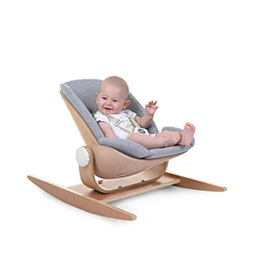 Image de Childhome Coussin Réducteur de Naissance; Compatible Transat Naissance Evolu Newborn Seat; 100 pourcent Coton; Harnais sécurité 5 points; Confortable; Ergonomique; Couleur Gris CHEVOSCNBJG