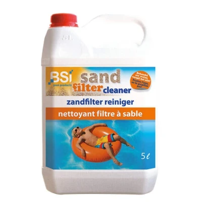 Image de BSI Nettoyant Liquide Pour filtres à sable et terre de diatomées Piscine Sand filter cleaner 5l