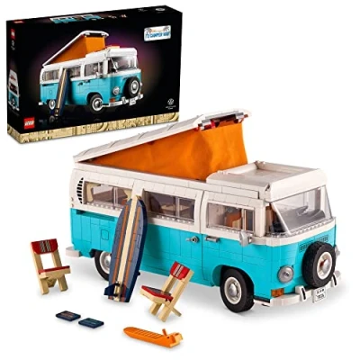 Image de LEGO Volkswagen T2 Camper Van 10279 Building Kit; Build a Displayable Model Version of The Classic (2,207 Pieces)