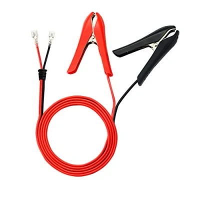 Image de CERRXIAN Câble d&#039;extension de Pince pour Batterie 1,8 m 18 AWG 12 V 24 à Connexion Rapide,Outils ménagers