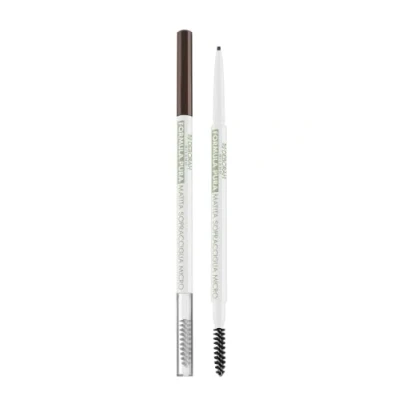 Image de Deborah Milano Crayon à sourcils Formula Pura, 03 Dark Brown, haute résistance avec micro pointe, idéal pour définir très grande précision, longue tenue