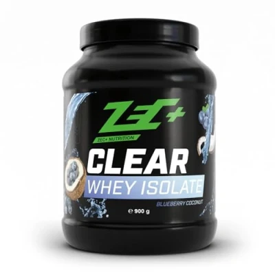 Image de Zec+ Clear Whey Isolate (900g) Bleuet et noix de coco