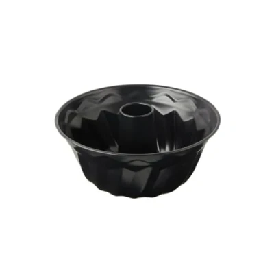 Image de Dr Oetker 1441 Moule à Kougelhopf, gâteau, kouglof, Acier inoxydable, Revêtement antiadhésif, Noir, 22 cm