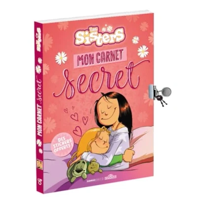 Image de Les Sisters Mon carnet secret Journal intime à compléter avec un cadenas Dès 7 ans