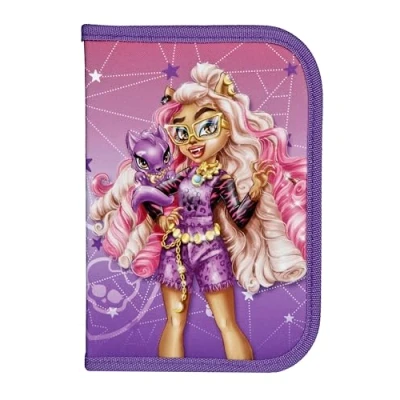 Image de Scooli Monster High Filled Student Case Trousse à Crayons avec stylos et Accessoires de Haute qualité Idéal pour l’école, Les Loisirs en déplacement partir 6 Ans