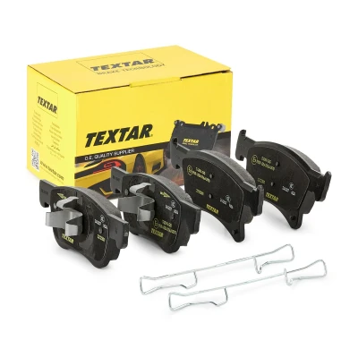 Image de TEXTAR 2212301 Jeu de plaquettes frein avec indicateur d&#039;usure accessoires OPEL: Corsa E 3/5 portes, Adam, VAUXHALL: Mk4
