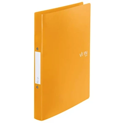 Image de VON Leitz 42470015 Lot de 5 classeurs A4 avec 2 anneaux en polypropylène Dos 30 mm pour 190 feuilles Mécanisme à l&#039;école, l&#039;étude et la maison Jaune
