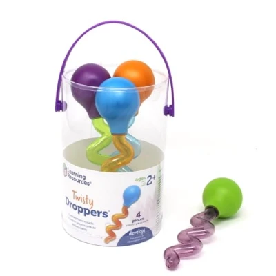 Image de Learning Resources Compte gouttes en spirale (jeu de 4), 11 x 15,5