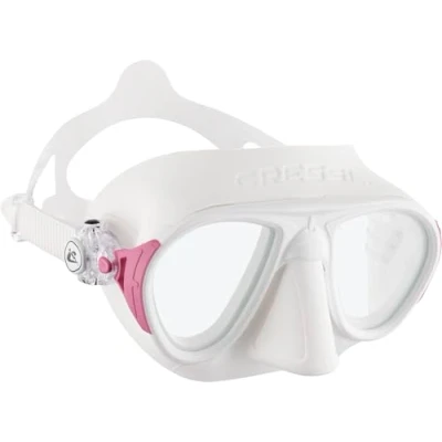 Image de Cressi Calibro Masque de plongée Mixte Adulte, Blanc/Rose, Taille Unique