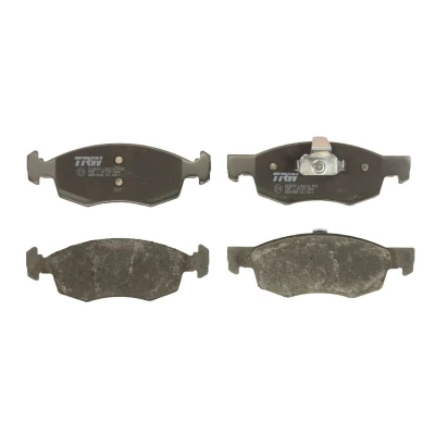 Image de TRW COTEC GDB1588 Jeu de plaquettes frein non préparé pour indicateur d&#039;usure FIAT: Doblo I Break, Cargo