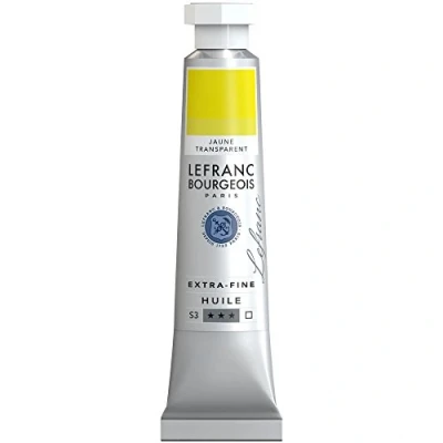 Image de Lefranc Bourgeois Huile 20ml Jaune Transparent
