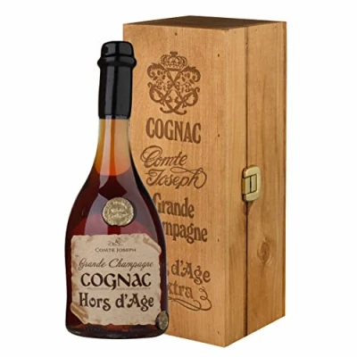 Image de Comte Joseph Cognac Hors d&#039;Age Grande Champagne Etui cadeau (1 x 700 ml)