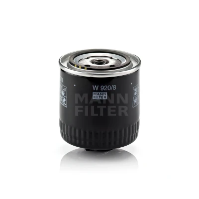 Image de MANN FILTER W 920/8 Filtre à huile 3/4 16 UNF avec un clapet de non retour vissé VOLKSWAGEN: Polo III 3/5 portes, Lupo / 3L, SEAT: Arosa