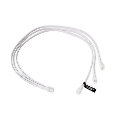 Image de Alphacool Répartiteur en Y 4 broches vers 3 x PWM, 60 cm, blanc