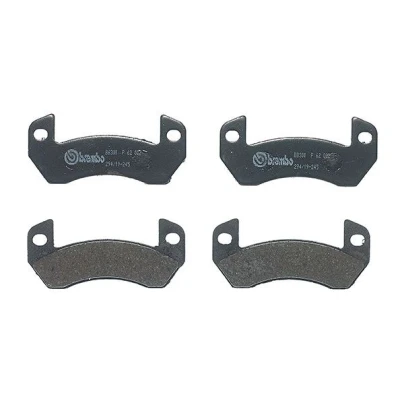 Image de BREMBO P 62 002 Jeu de plaquettes frein contact signal d&#039;usure exclu sans accessoires AIXAM: 400 3/5 portes, A.751 A.721 portes