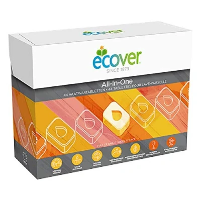 Image de Ecover 44 tablettes lave vaisselle Tout en Un unité