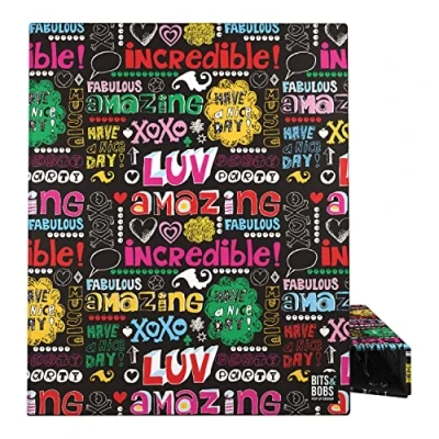 Image de Grafoplás Classeur à anneaux A4 4 mixtes 25 mm Collection Bits&amp;Bobs Pop Up Design Nice Day Certifié FSC
