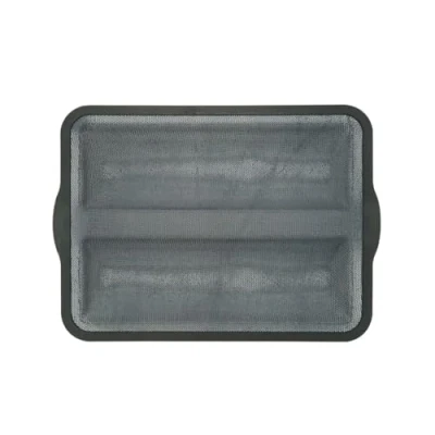 Image de Zenker 685545 Moule à Baguette en Silicone Fibre de Verre, Plaque Baguette, pour Pain, Silicone, Nylon, Gris, 36 x 26 2,5 cm