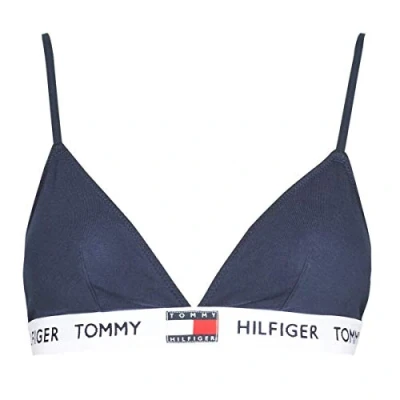 Image de Tommy Hilfiger Padded BRA Soutiengorge triangle, Femme, Taille: Large, Navy blazer
