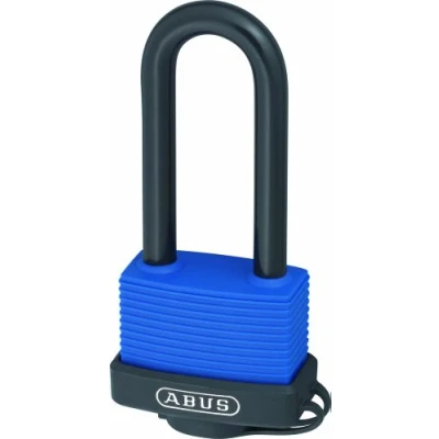 Image de ABUS 36610 cadenas en laiton à anse longue inox avec clé unique 6401 63 mm