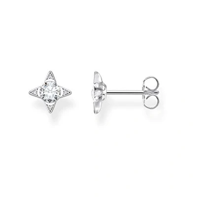 Image de Thomas Sabo H2051 314 7 Clous d’oreilles pour femme, en forme de libellule multicolore, argent Sterling 925 noirci