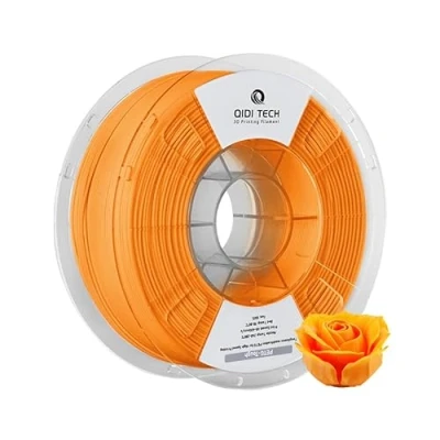 Image de QIDI TECH Filament PETG Tough, Imprimante 3D Résistant 1.75mm, Bobine de 1kg (2.2lbs), Adapté à l&#039;impression Grande Vitesse, Convient la Plupart des Imprimantes FDM, Rouge