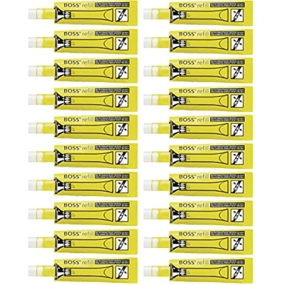 Image de Surligneur STABILO BOSS ORIGINAL Lot x 20 recharges jaune fluo