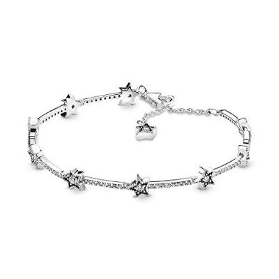 Image de Pandora Bague chevron Vœu Scintillant en métal plaqué or 14 carats avec zircones cubiques transparentes, taille 58