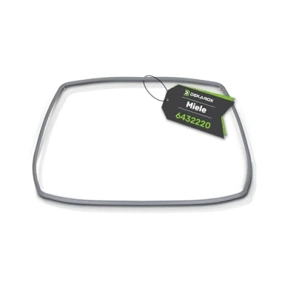 Image de DEKAROX Joint de porte 480 x 360 mm Compatible avec Miele Imperial Source 6432220 pour four