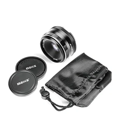 Image de Meike MK 25mm f / 1.8 Objectif Grand Angle à Grande Ouverture pour Mise au Point Manuelle Appareil Photo Canon sans Miroir EOS M
