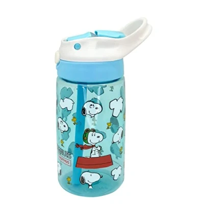 Image de NERTHUS FIH 920 Snoopy BPA Free Reusable Children&#039;s Bottle Ergonomic, Ergonomique, Robuste, Durable, Léger Embout Pliable