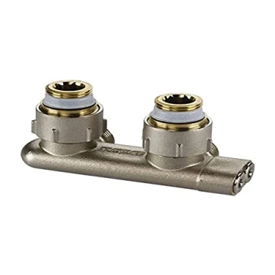 Image de Simplex Module inverseur avec raccords filetés équerre pour radiateur à robinetterie intégrée F10077