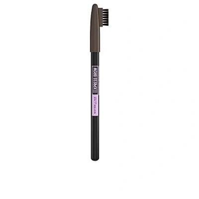 Image de Maybelline New York Crayon à sourcils, super pigmenté et dégradé, formule avec huile de noix coco, pointe peigne, Express Brow Shaping Pencil, teinte : 05 Deep Brown
