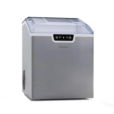 Image de Klarstein Machine a Glacons, à Glacons pour la Maison, Glacon 3,2 litres, Fonctionnement Rapide, Ice Maker 18kg de Glace, Petits et Grands Glaçons, Machines Glaçons Autonettoyante