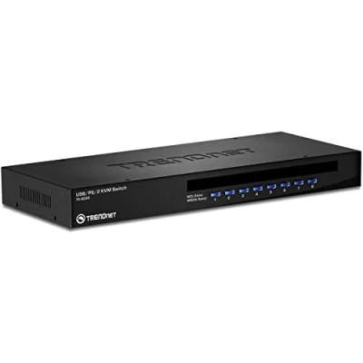 Image de TRENDnet Switch KVM à 8 Ports Montage sur Rack, TK 803R, Noir