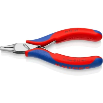 Image de Knipex Pince à composants pour l&#039;électronique avec gaines bi matière 125 mm 36 22