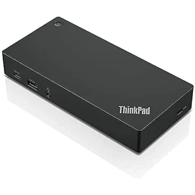 Image de Lenovo 40AS0090EU station d&#039;accueil Avec fil USB 3.2 Gen 1 (3.1 1) Type C Noir Neuf
