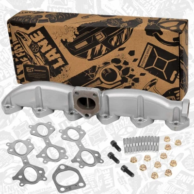 Image de ET ENGINETEAM ED0131 Collecteur d&#039;Echappement avec joints monture BMW: X5, 5 Berline, X3
