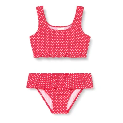 Image de Playshoes Fille Uv schutz Bikini Punkte Maillots deux pi ces, Rouge (8 Rot), 1 2 ans (Taille fabricant : 86/92) EU