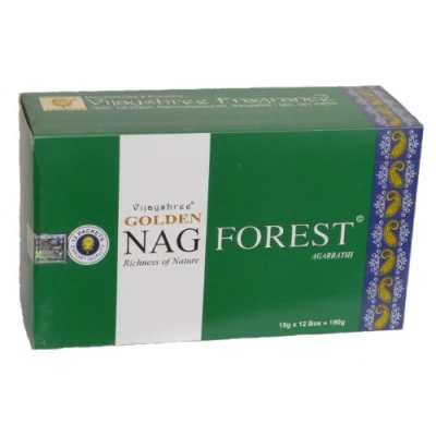 Image de WLM Boite d&#039;encens 12 étuis de 15 grammes Golden NAG Forest