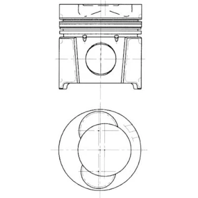 Image de KOLBENSCHMIDT 99339960 Kit de réparation, Piston / Chemise cylindre
